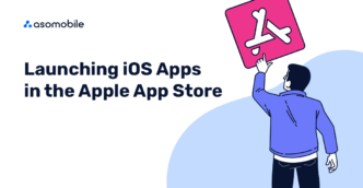 How do I launch an app on the App Store?