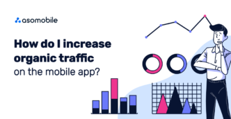 How do I increase organic traffic on the mobile app?