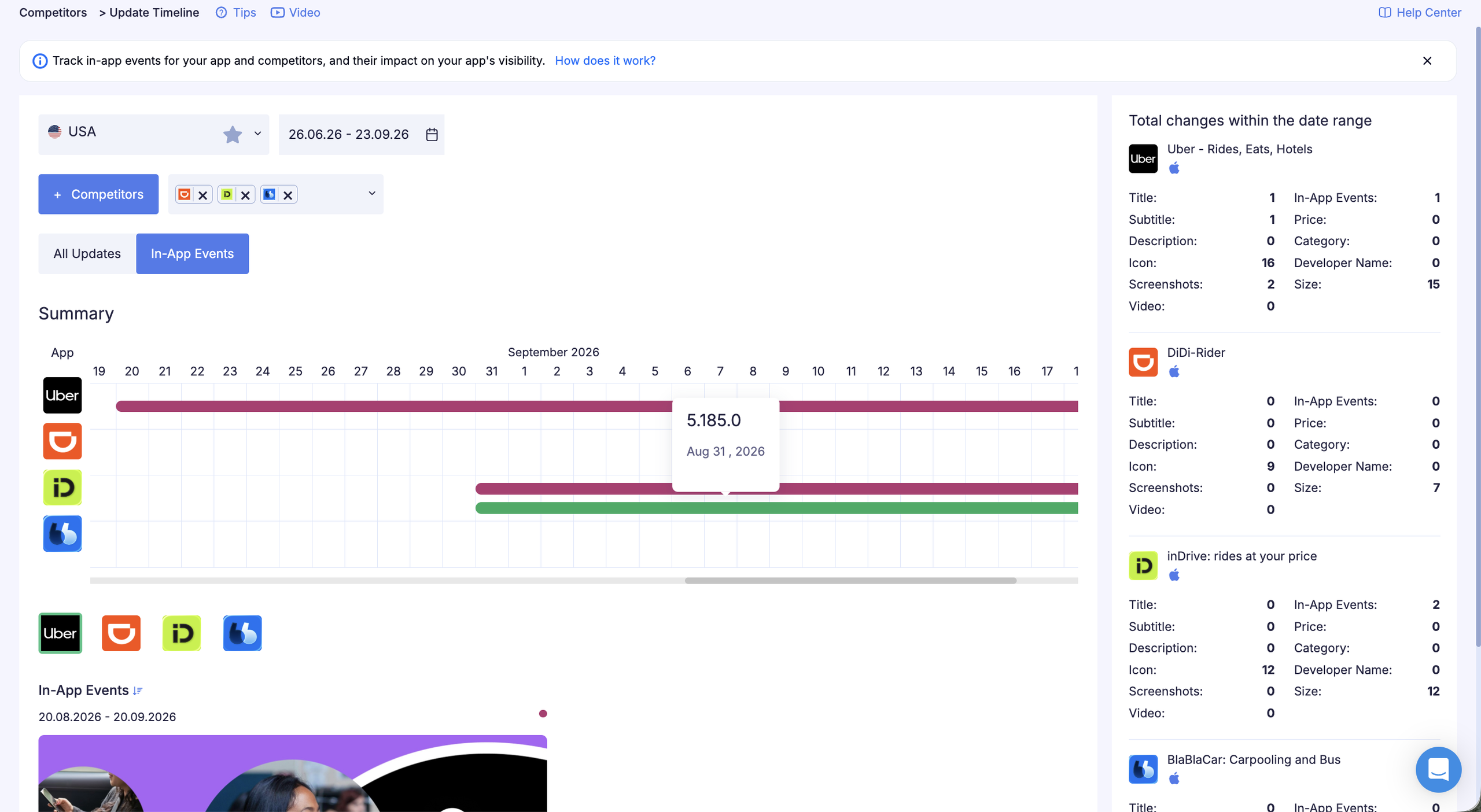 Tracking Event performance with ASOMobile